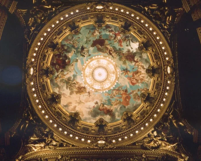 A descendant’s legal challenge reopens the Paris opera ceiling debate