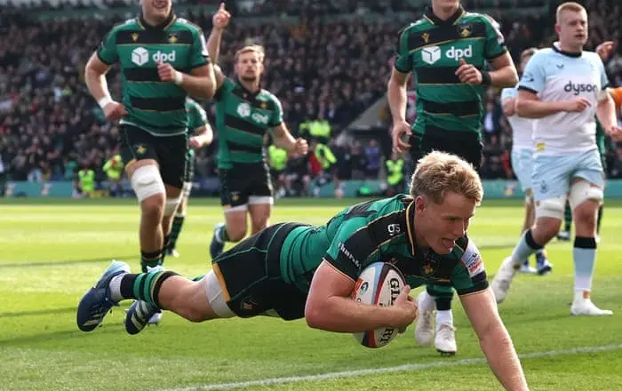 Northampton and Bath combine for eighteen tries in remarkable match