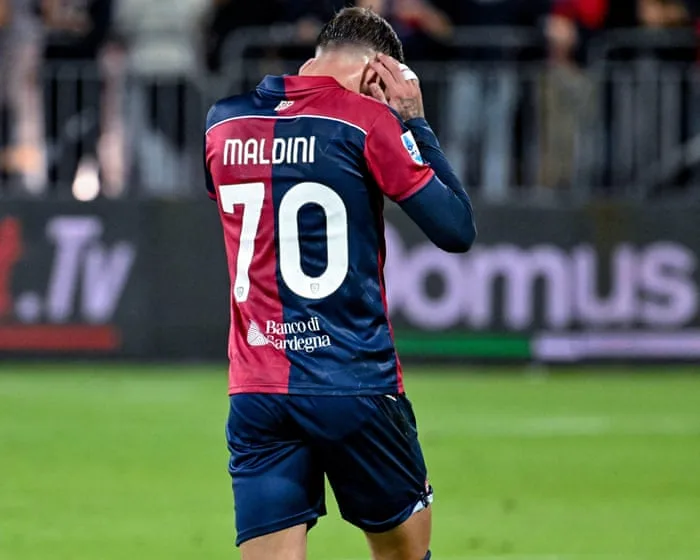 Daniel Maldini finds scoring momentum at Cagliari