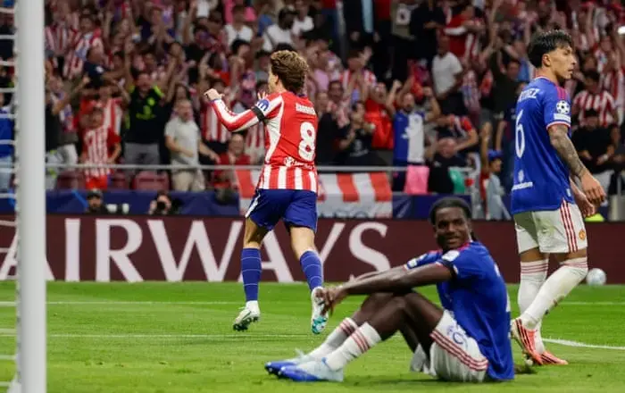Atlético’s fast start sets up a 2–0 win over Manchester United