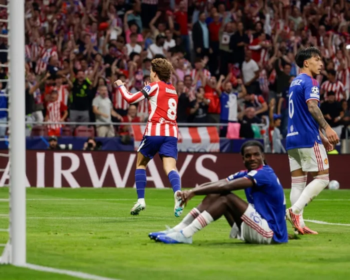 Atlético’s fast start sets up a 2–0 win over Manchester United