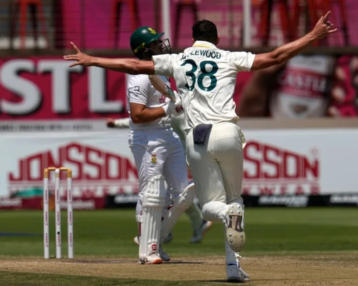 Hazlewood’s six wickets seal Australia’s Durban victory
