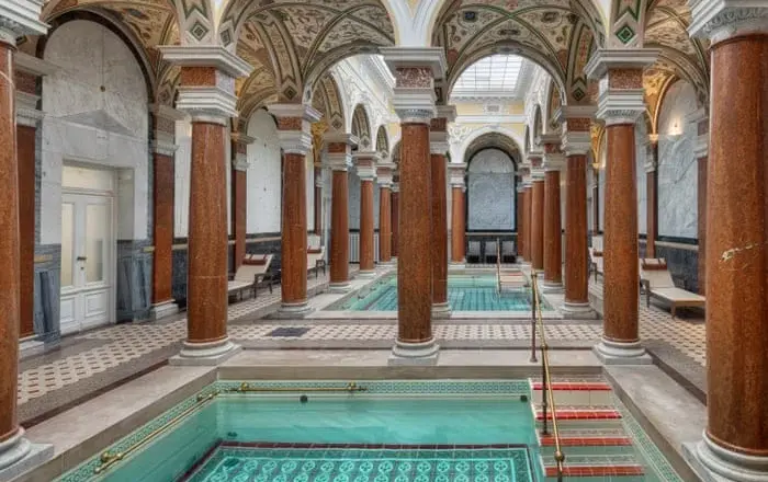 European spa towns combine historic architecture with autumn visits