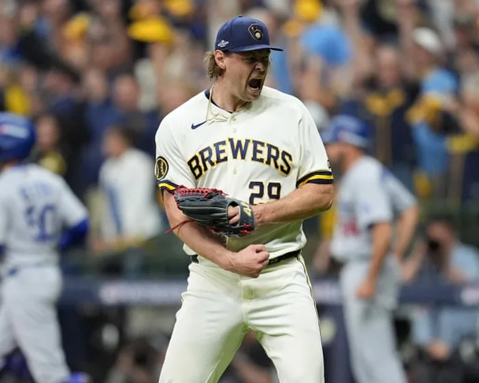 Turang and the bullpen give Milwaukee the NLCS opening win