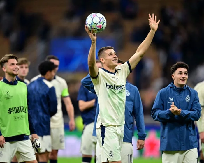 Tresoldi’s hat-trick powers Brugge past Inter in European thriller
